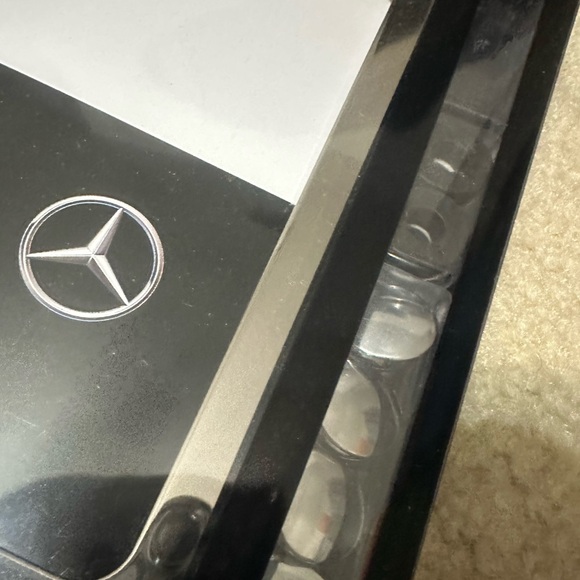 Mercedes Benz Stainless steel license plate frame authentic came from dealership - Picture 9 of 15